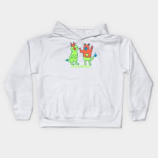 GIZZAUR and CURSO Kids Hoodie